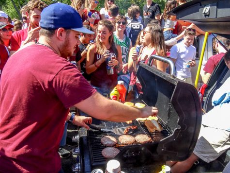 UMass football tailgate