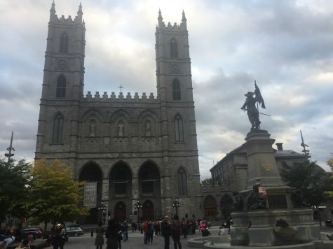 Notre Dame Basilica in Old Montreal.