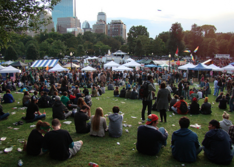 2011 "Boston Freedom Rally" in support of legalization