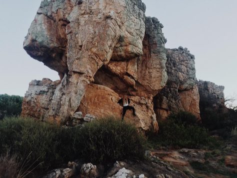 In Cederberg, travelers often climb the rock because of it's resemblance to an elephant.