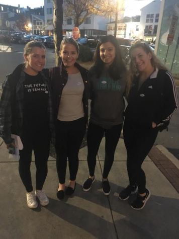 Theresa Burke, Colleen Kirby, Natasha Bitak and Justine Panucci (from left to right).