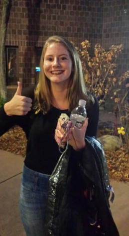 UMass student Julia Riordan supported Jill Stein at the poll.