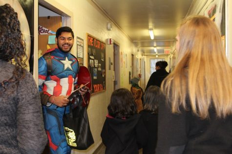 Northeast dorms welcome all kinds of trick-or-treaters