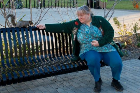 Sue Dreyer: the UMass ‘squirrel lady’