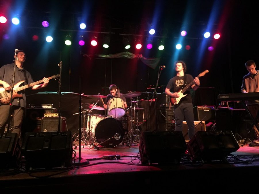 The band performs both originals and covers throughout the semester, including Friday night shows at The Pub in Downtown Amherst. 