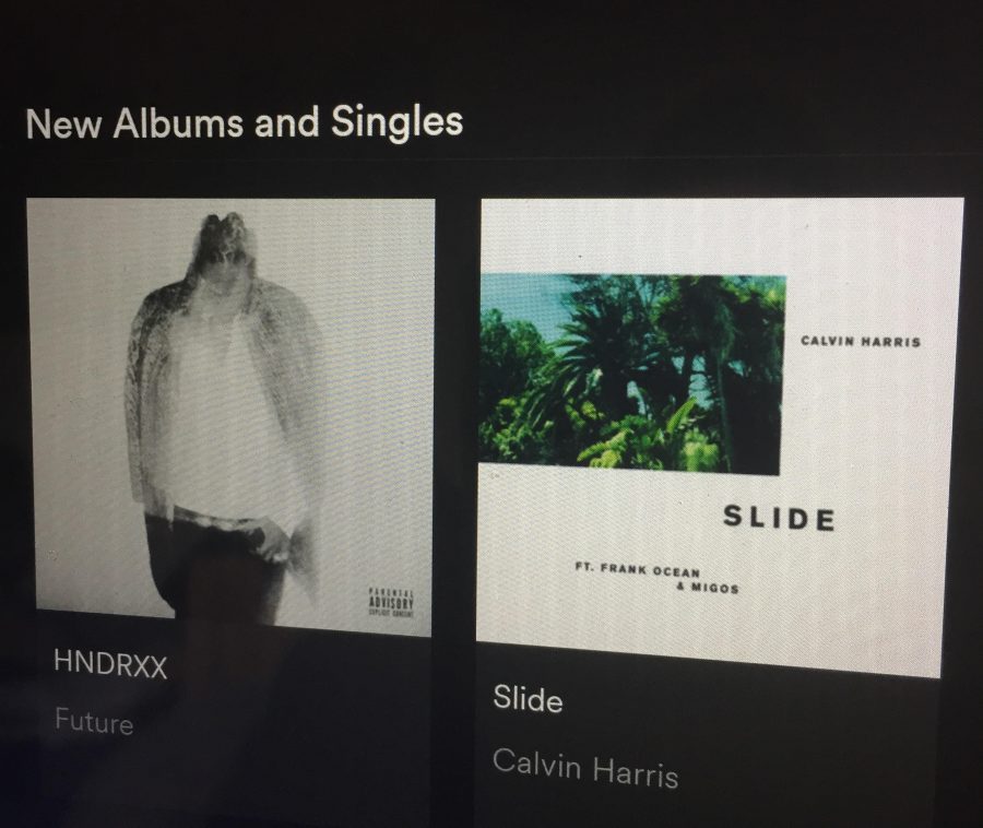 Future+and+Calvin+Harris+on+the+Spotify+radar.+%28Liam+OConnor%2FAmherst+Wire%29