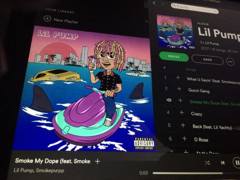 Lil Pump's new album. (Liam O'Connor/Amherst Wire)