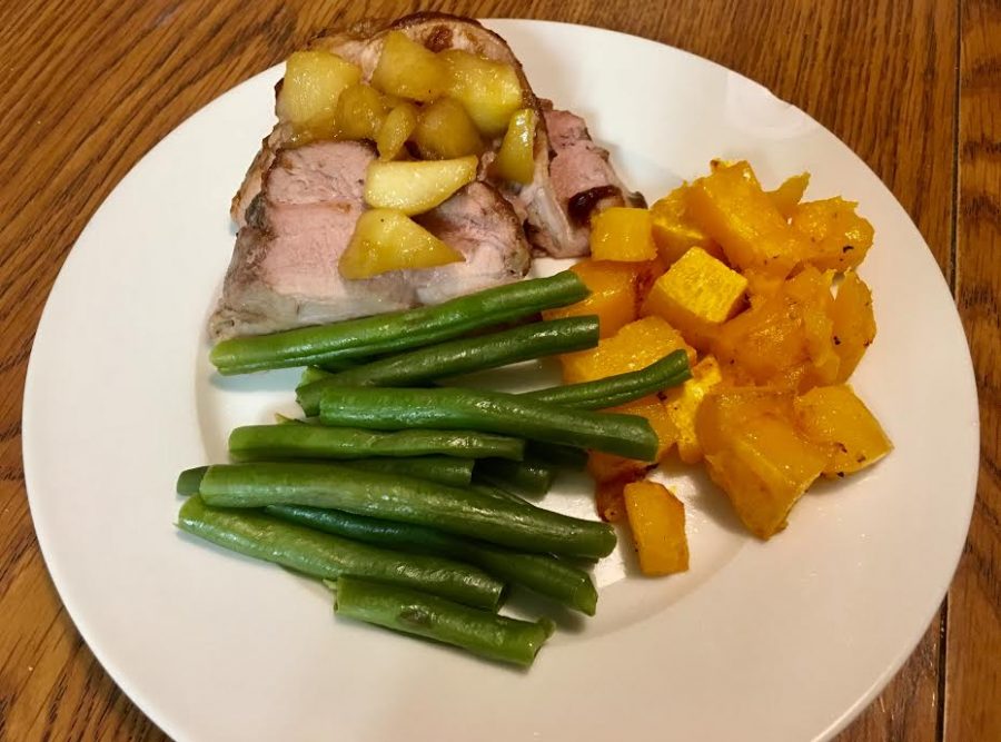 Frugal Foodie: Pork tenderloin, roasted butternut squash and green beans