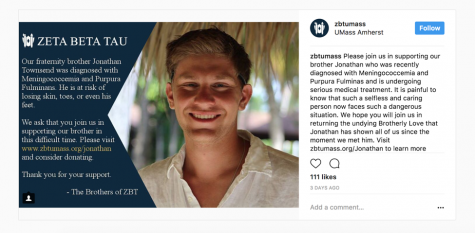 Zeta Beta Tau exemplifies brotherly love with GoFundMe for sick brother