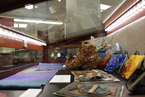 UMass employees showcase their artwork at Building Bridges gallery