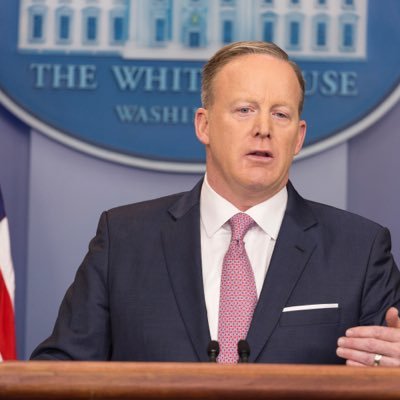 Former White House Press Secretary Sean Spicer (Wikimedia Commons)