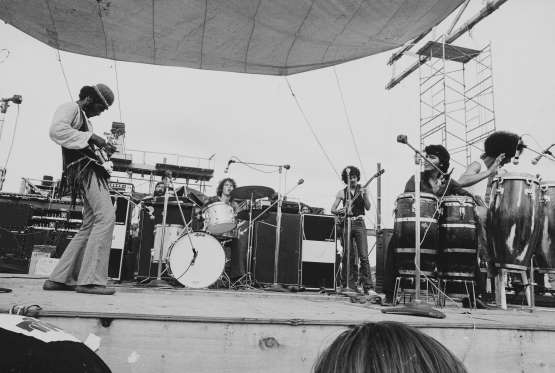 Santana performs at Woodstock, 1969. (Creative Commons)