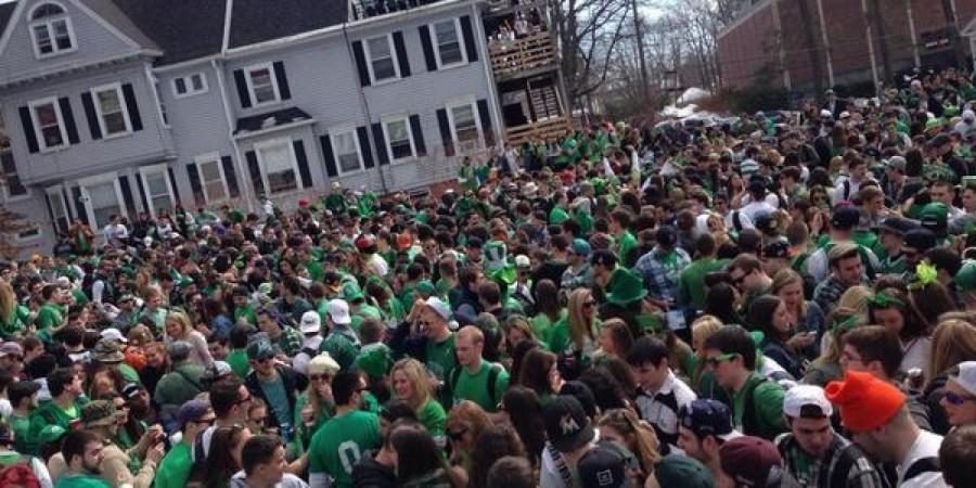 Blarney Blowout in 2014. 
(Taylor Gilmore, Amherst Wire)