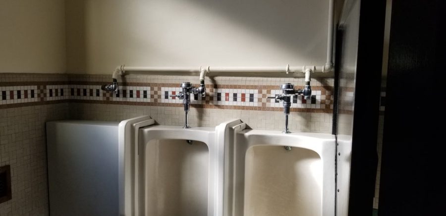 Clutch campus bathrooms when you have a shy bladder