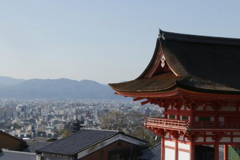 Kiyomizu Temple looking over Kyoto