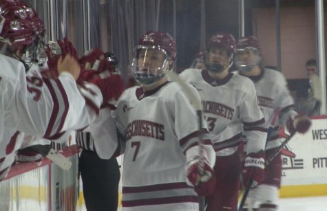 Highlights: UMass Hockey slugs out win over AIC