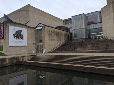 Five Swastikas were drawn on the UMass Fine Arts Center