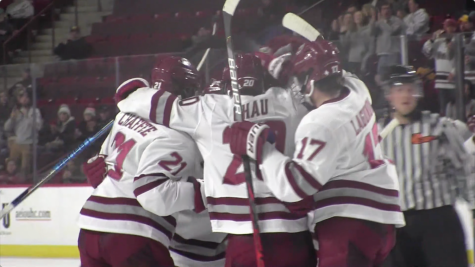 Hockey Highlights: No. 7 UMass ties Merrimack at home