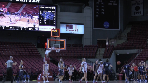 Women’s Basketball: UMass outlasts UNH comeback effort for win