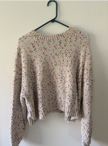 (Photo of a sweater from Buffalo Exchange)