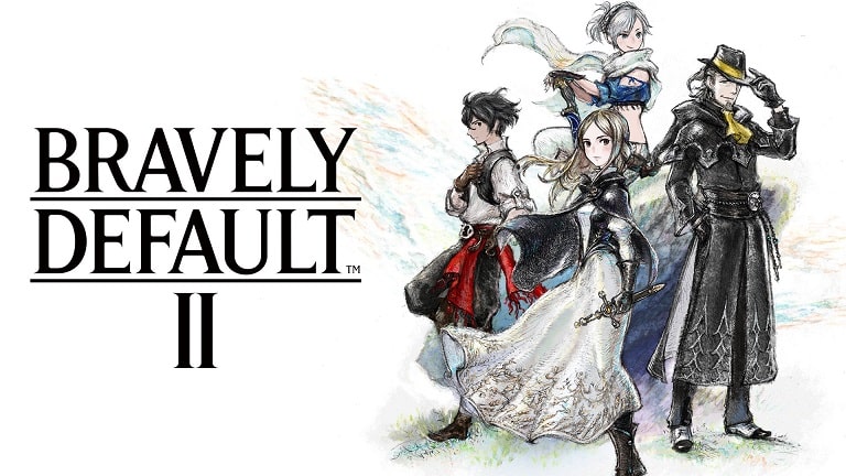 Official Bravely Default II promotional poster (Claytechworks)