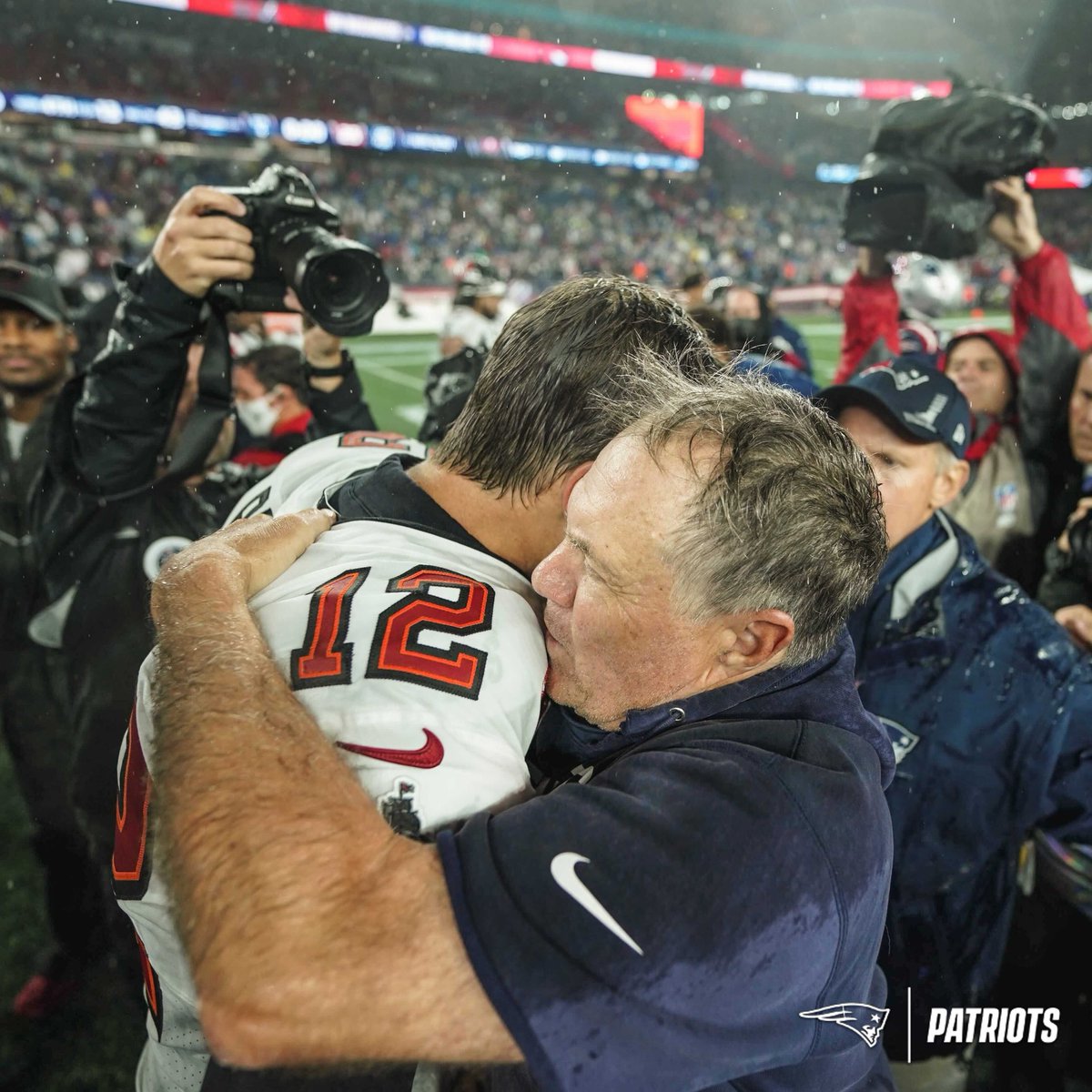 GQ Magazine on X: Tom Brady and the @Patriots might have lost, but his  post-game look was a winner    / X