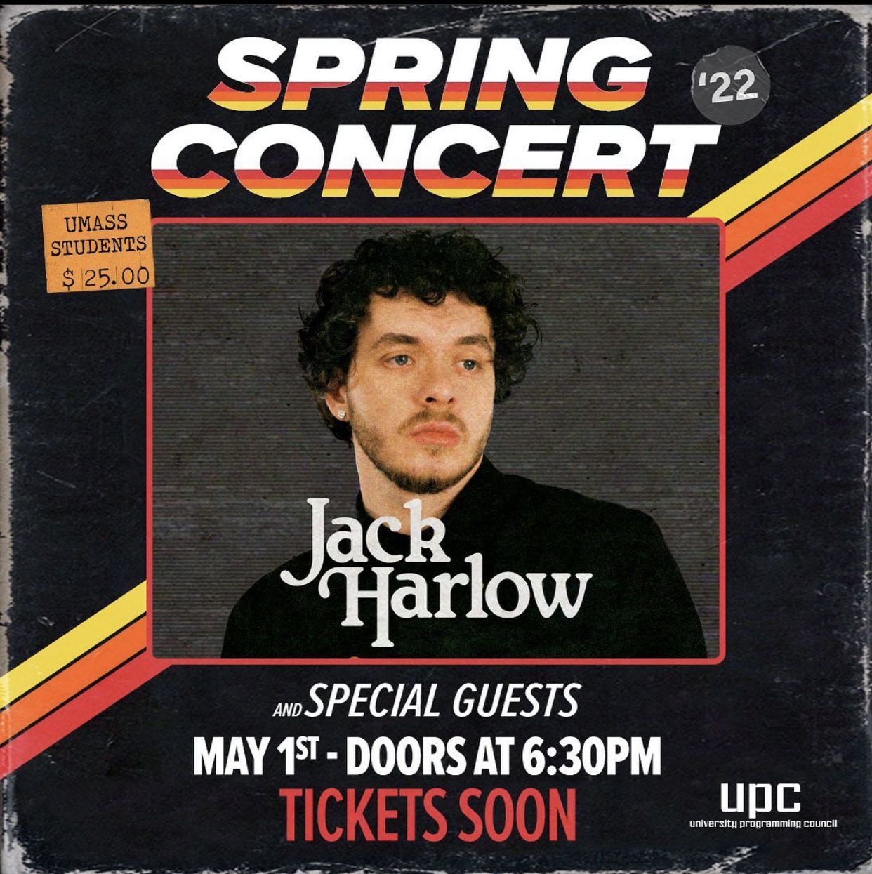 Jack Harlow to perform at 2022 UMass Spring Concert Amherst Wire