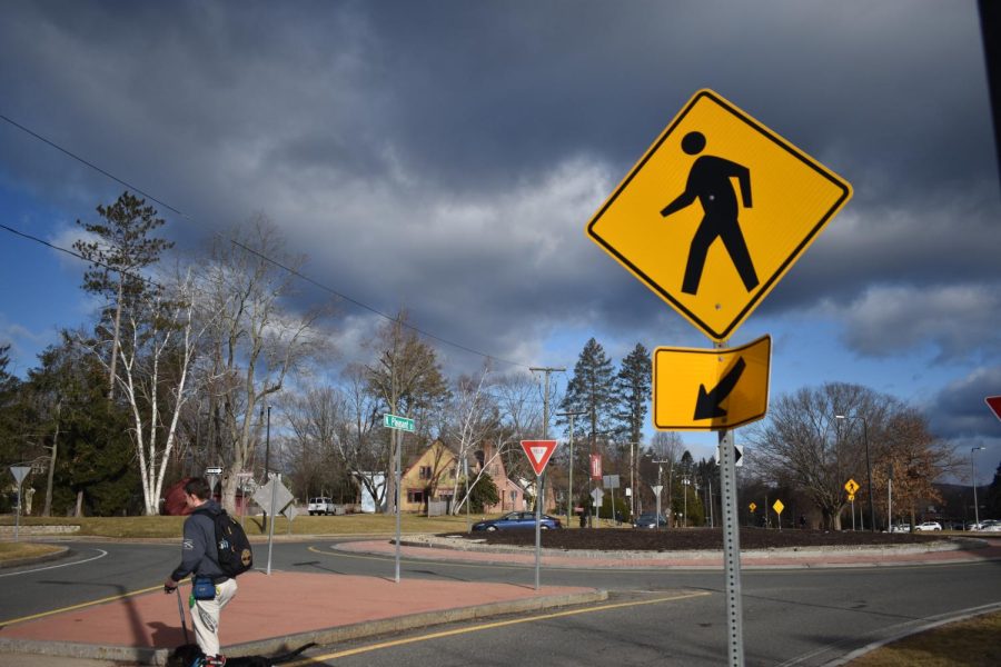 Students and parents petition for safer campus following crash on Mass. Ave.