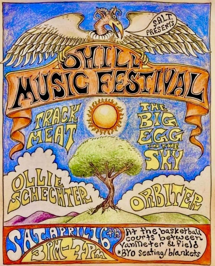 Offical Poster for the O-Hill Festival. Courtesy of Sawyer Phillips 