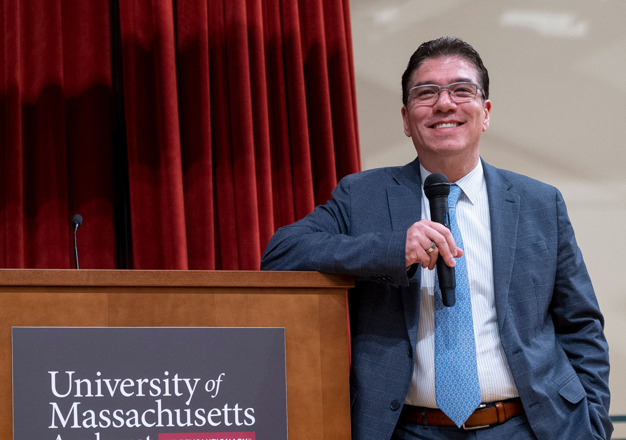 Javier Reyes succeeds Subbaswammy as the next Chancellor at UMass ...