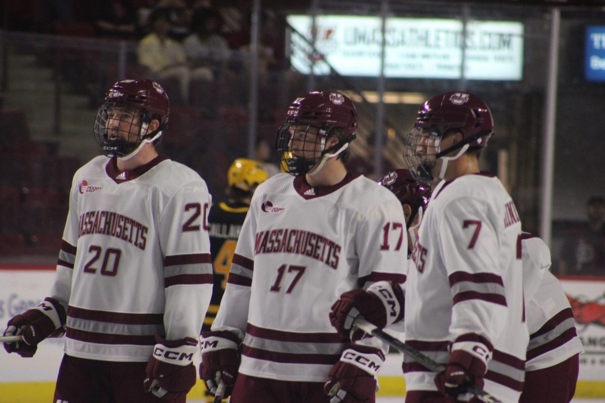 Minutemen have their first Hockey East matchup this weekend against Boston University