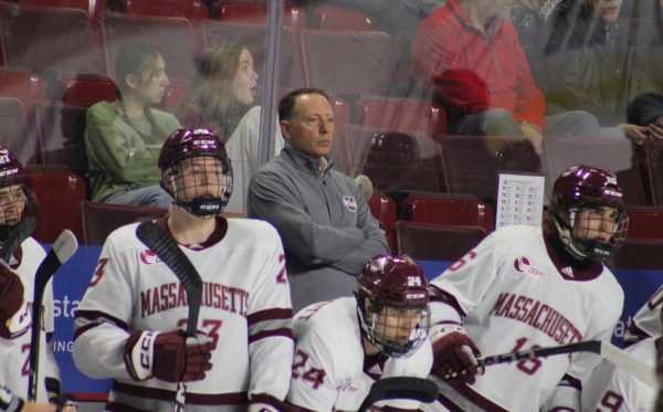 Coach Greg Carvel has built an influential culture that is UMass Hockey