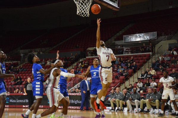 UMass Rally Falls Flat in 73-69 Defeat to Central Connecticut State