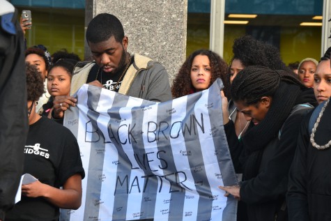 UMass students walk-out for Ferguson