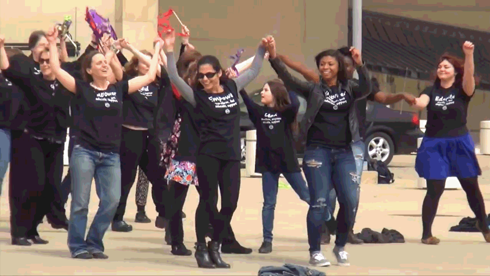 The Center for Women & Community holds celebratory flash mob – Amherst Wire