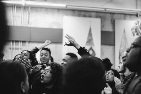 Students protest lack of diversity on campus